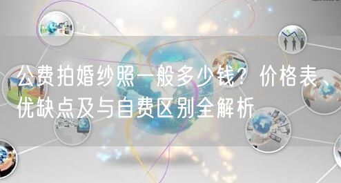 公费拍婚纱照一般多少钱？价格表、优缺点及与自费区别全解析